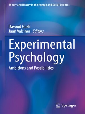 cover image of Experimental Psychology